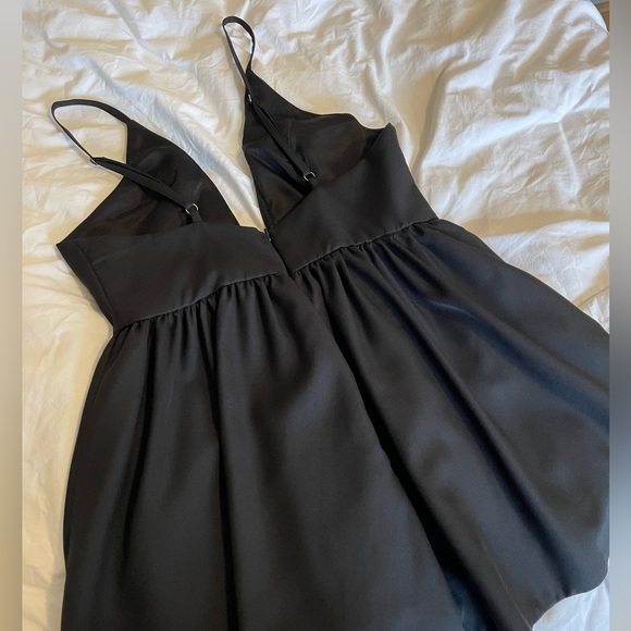 Romper - Black Spaghetti Strap Playsuit/Romper - Picture 2 of 4